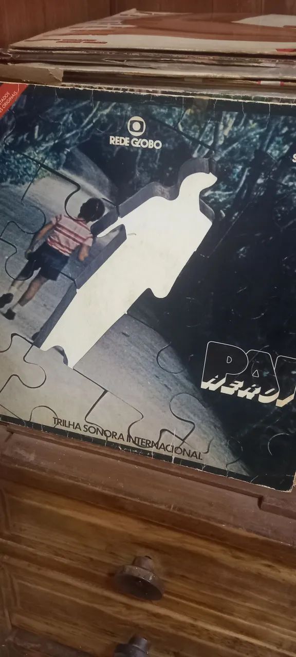 Vinil novela pai herói 