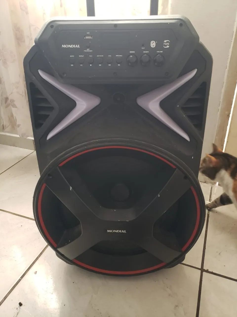 Caixa de Som Amplificada Mondial CM-700 Bluetooth (Sem Cabos) - Foto 5