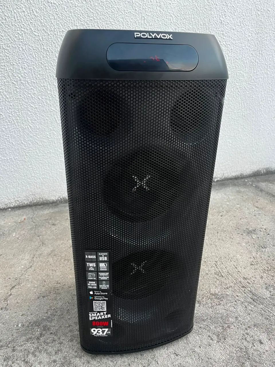 Caixa de som 800w