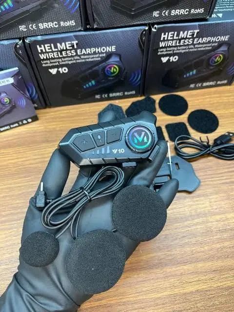 Fone Bluetooth para Capacete de Moto intercomunicador  - Foto 2