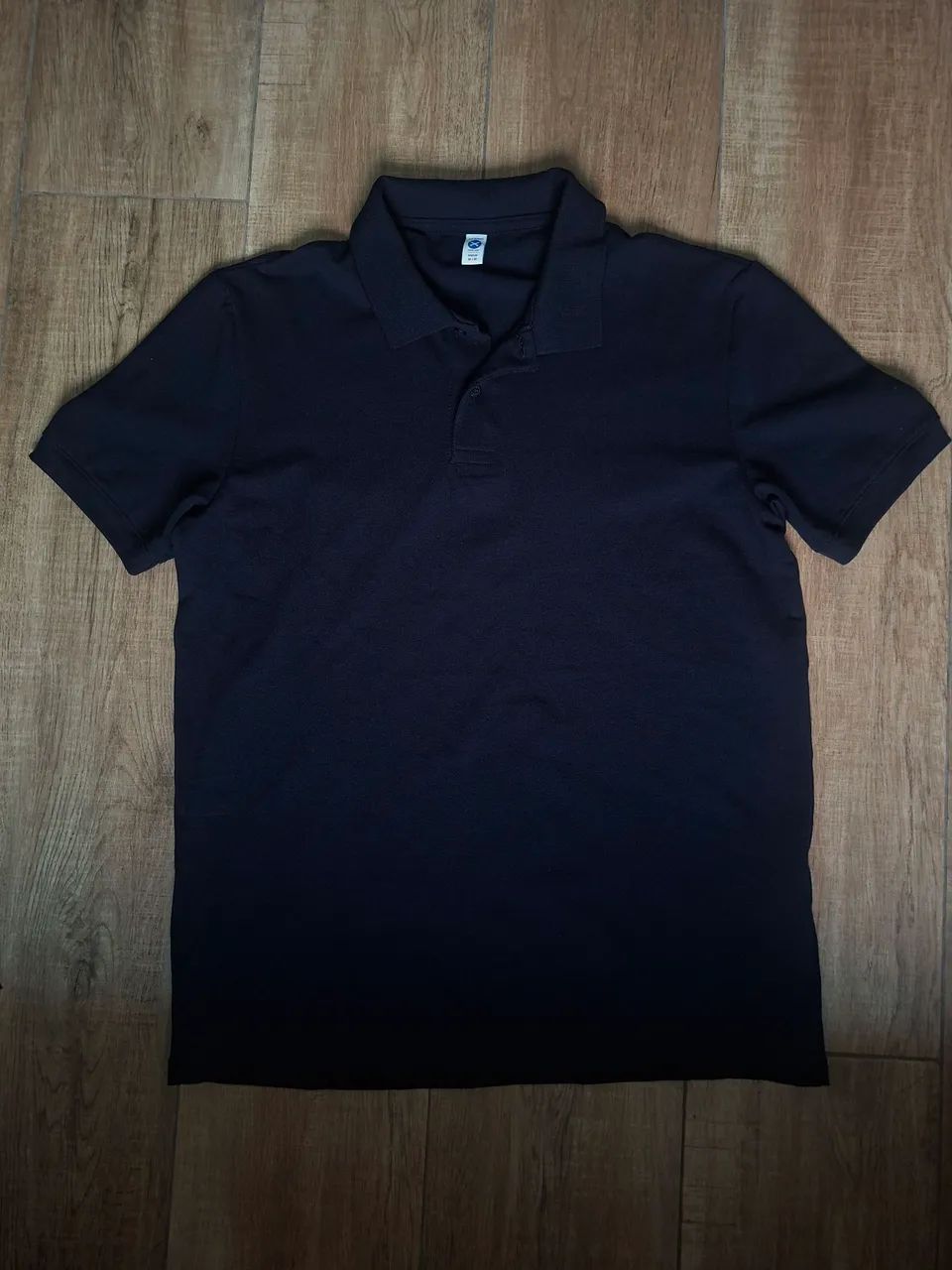 Blusa polo preta Hering 