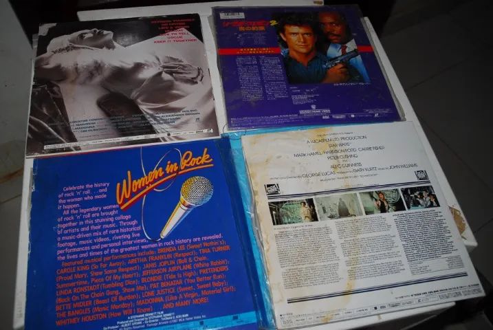 4 Laser Disc LD usados no estado - Foto 2