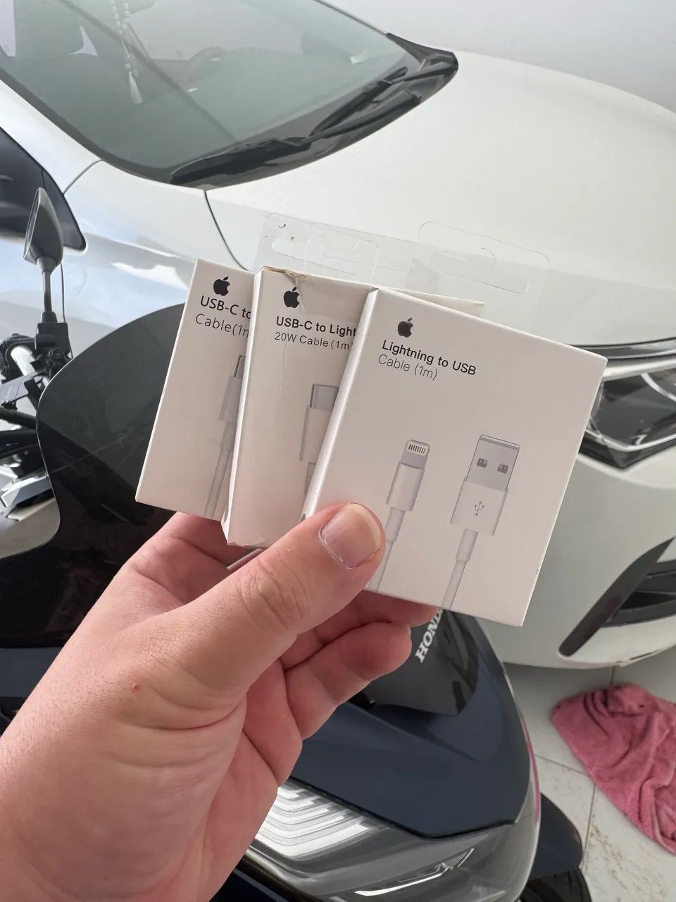 Cabo de USB-C para Lightning da Apple