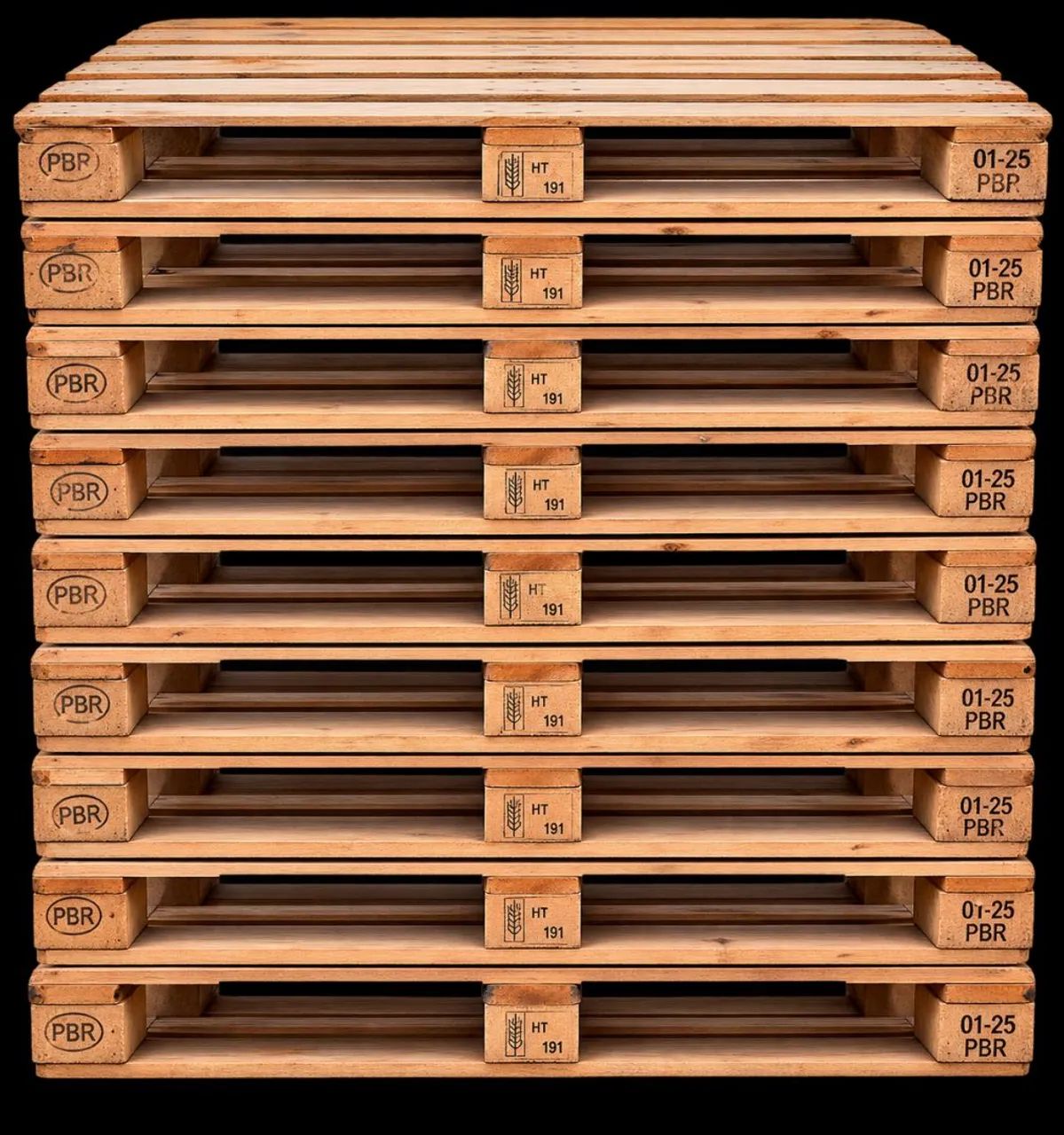 Vendo 10 Pallet PBR de Madeira 