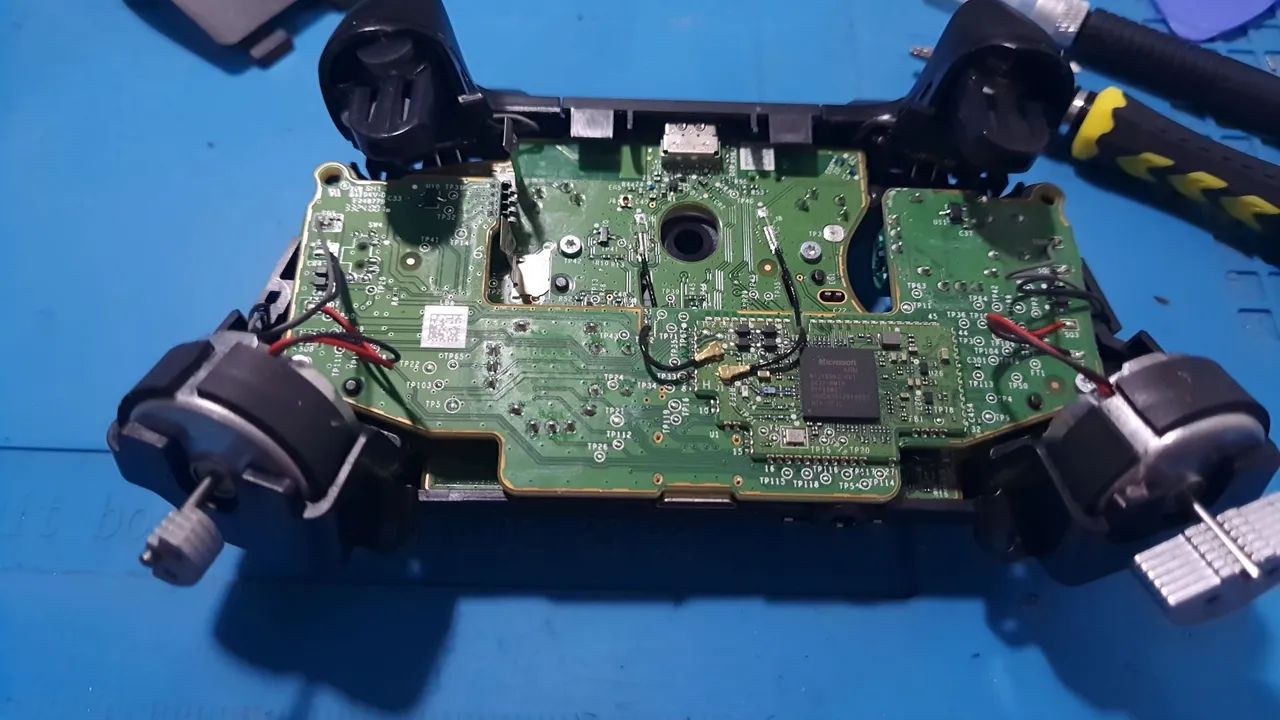 Troca de analogico controles.