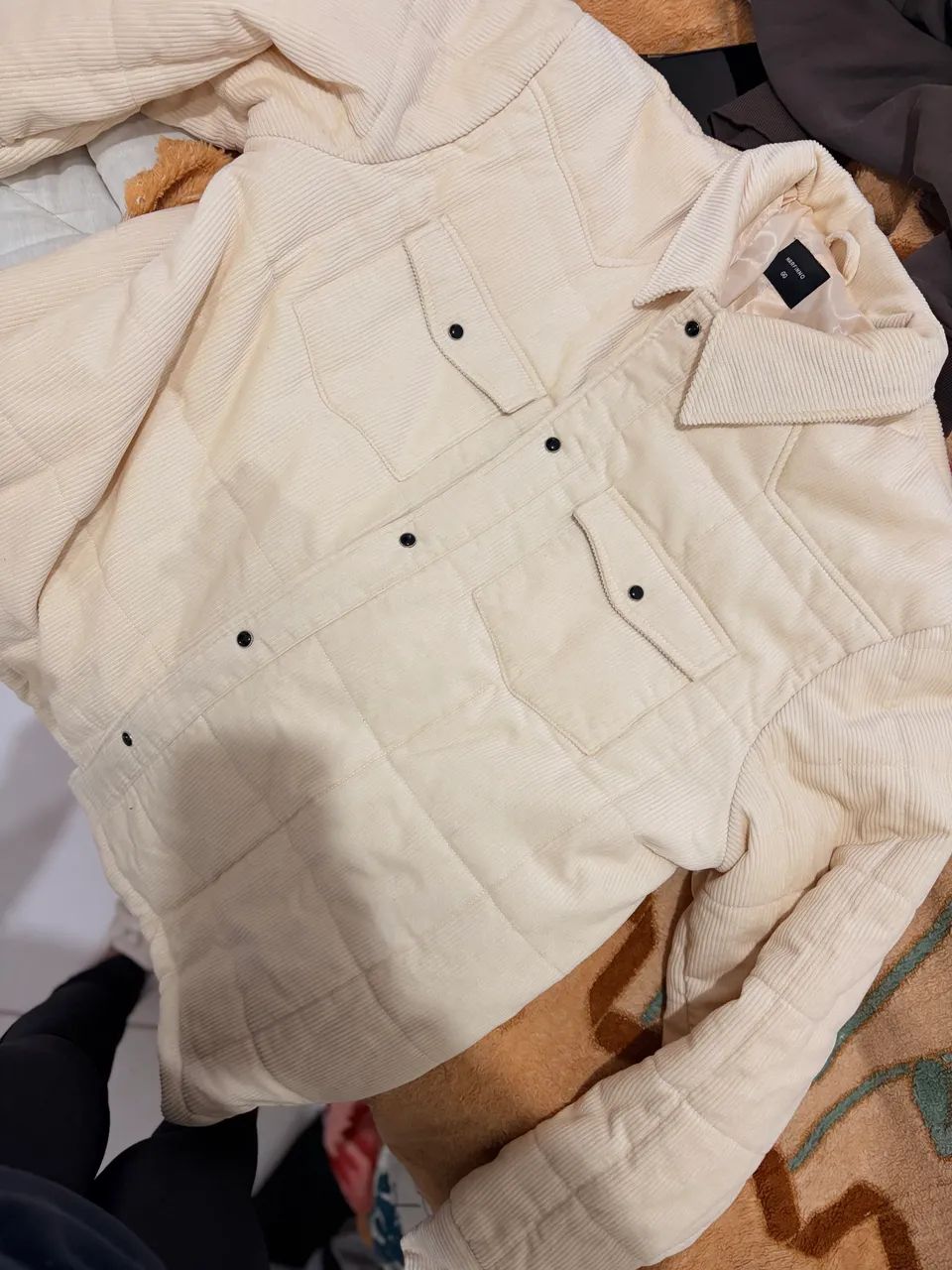 Jaqueta masculina Cotelê  - Foto 2