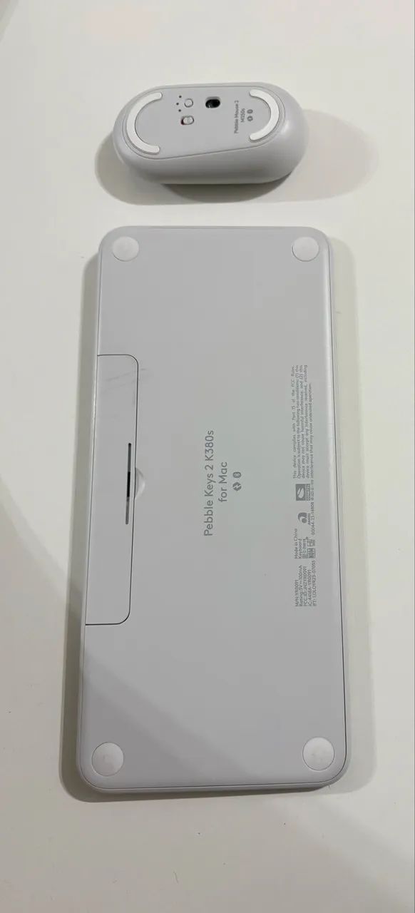 Teclado e mouse pebble Logitech - excelente - Foto 2