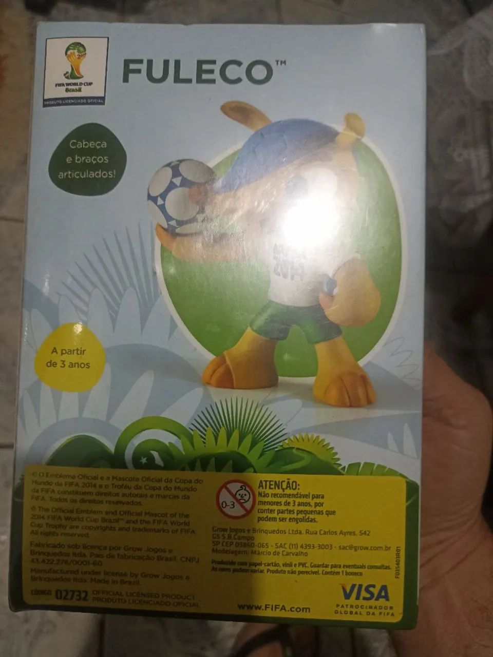  Boneco Fuleco  da copa de 2014 oficial - Foto 3