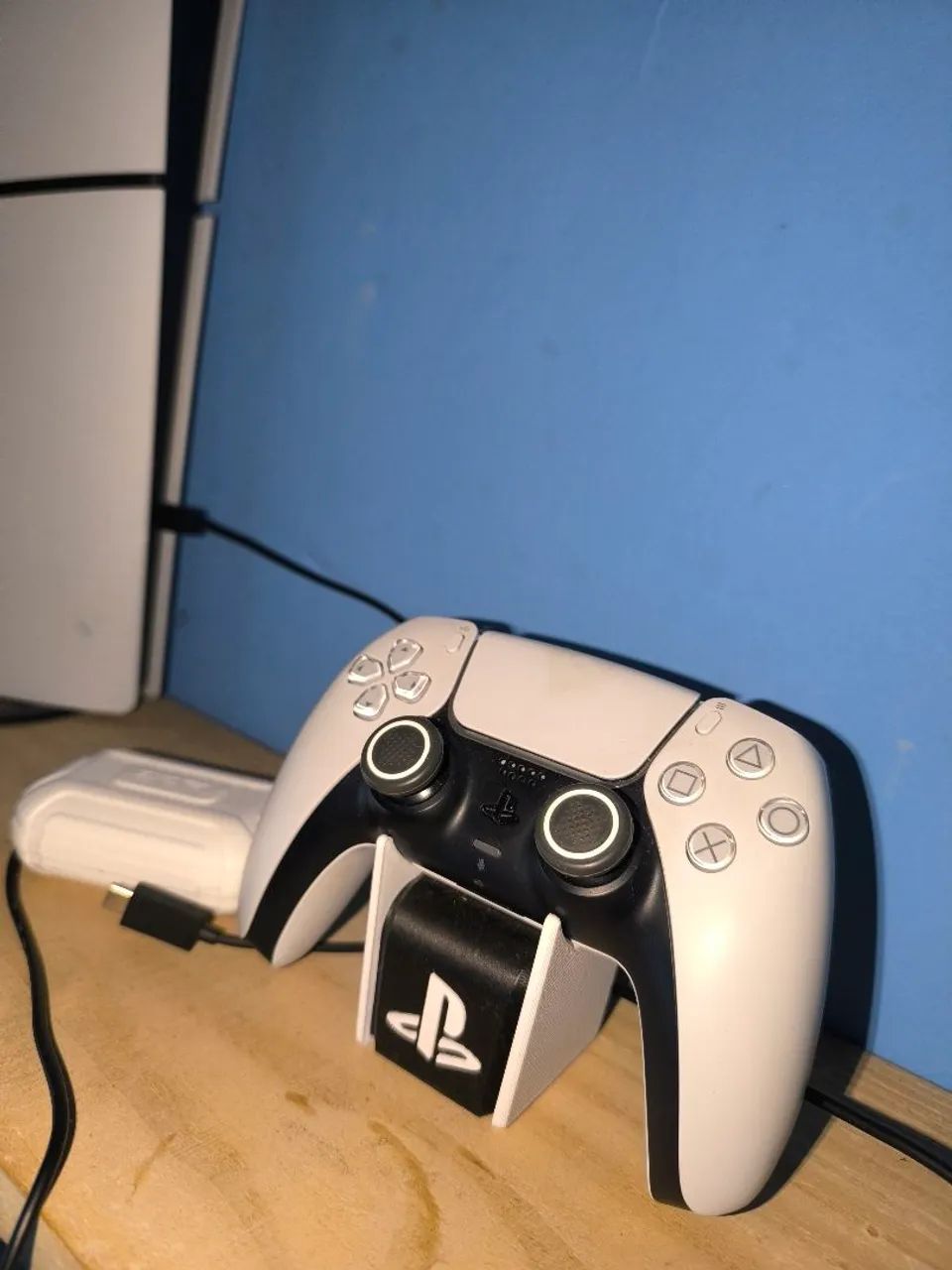 PS5 Slim Completo - Acompanha Acessórios - Foto 2