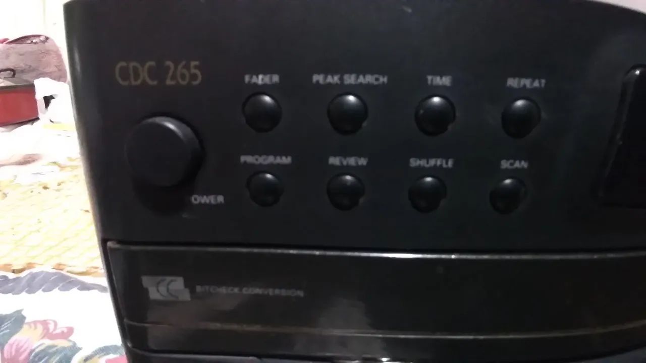 Cd player Philips carrossel cdc265 - Foto 3