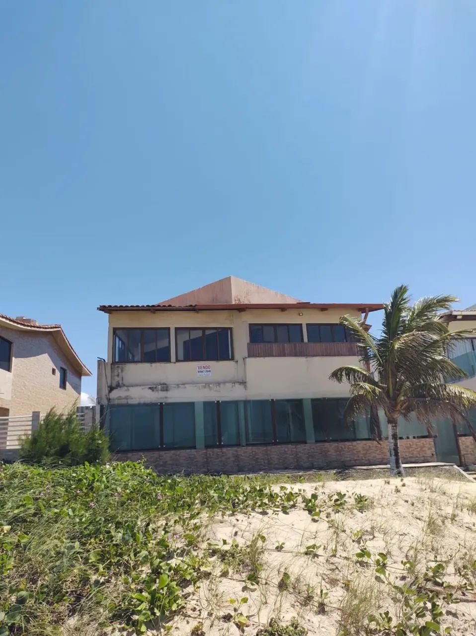 Casa com 4 suítes, cond., beira mar na praia de Tabatinga - Foto 2