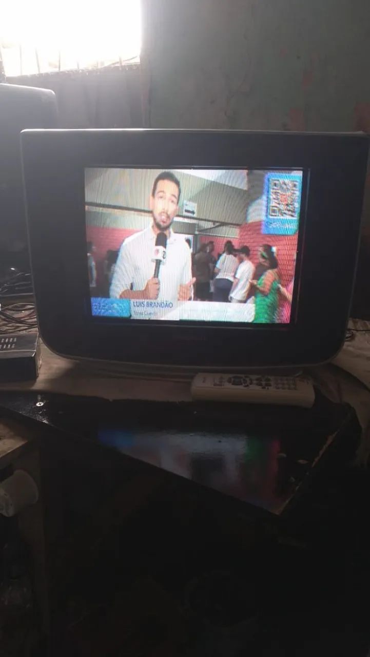 Tv de tubo Samsung 14 polegadas utislin com conversor.  - Foto 3