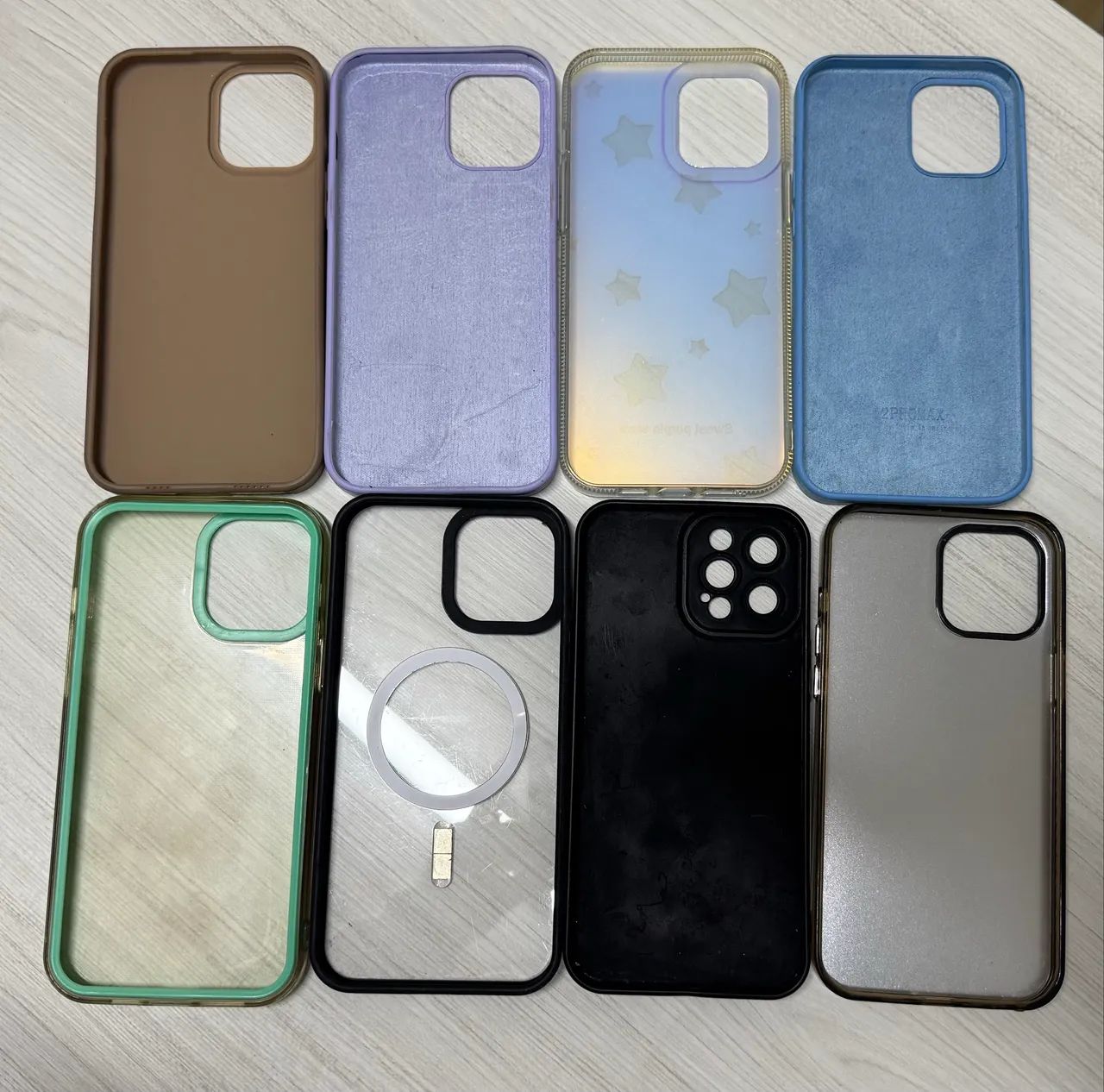 Kit 8 capinhas iphone 12 pro max - Foto 4