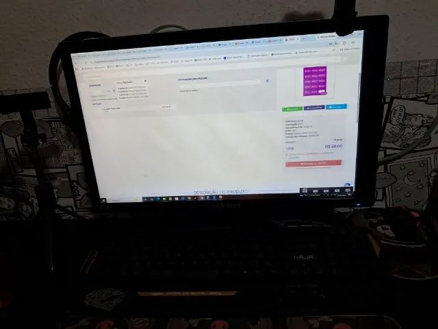 Monitor samsung 21,5 polegadas - NO ESTADO - Foto 4