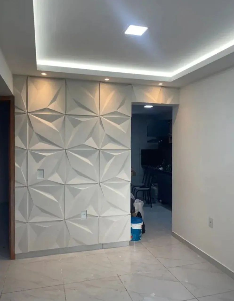 Gesso liso, gesso detalhado - Foto 4