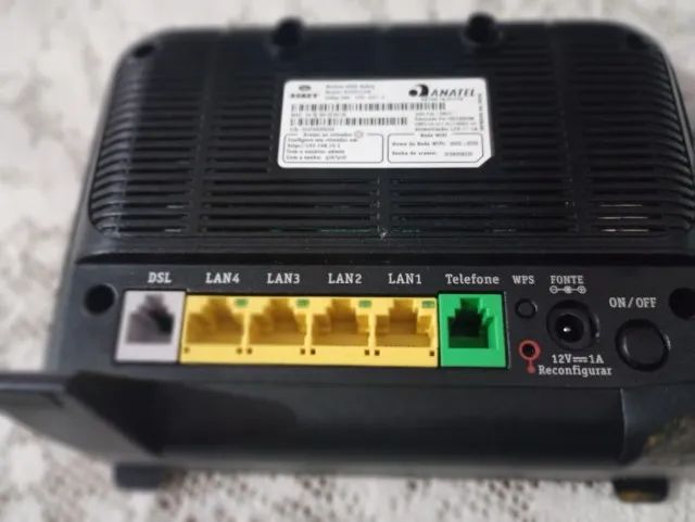 Modem de internet, Banda Larga, cabo Metálico. - Foto 3