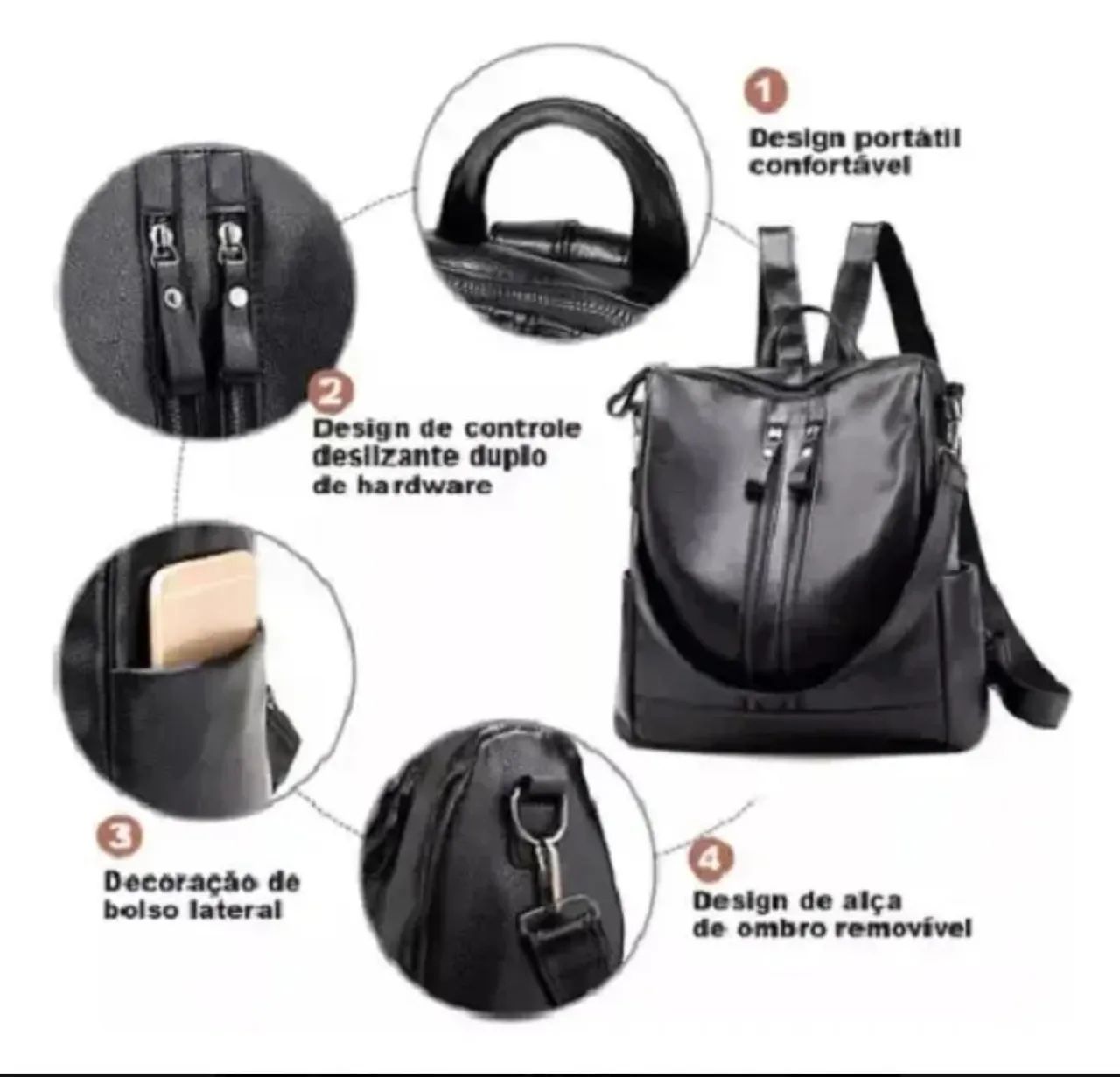 Mochila Nova - Foto 4