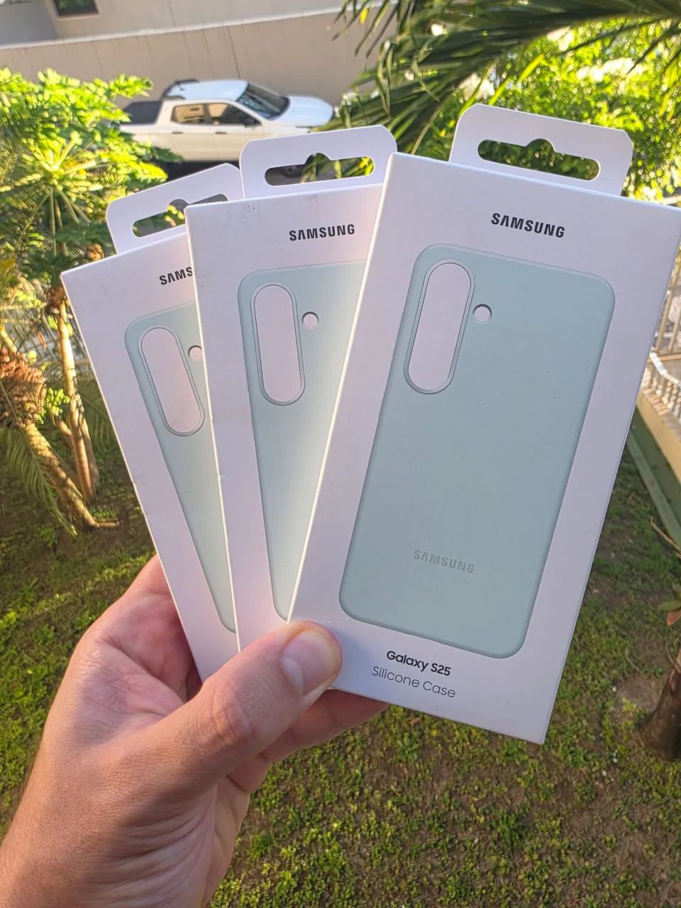 Capa original Samsung Galaxy S25 Lacrada