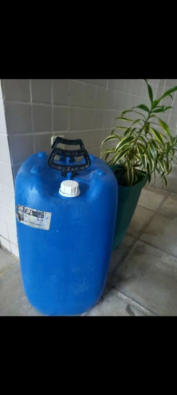 Bombona p/ armazenamento 