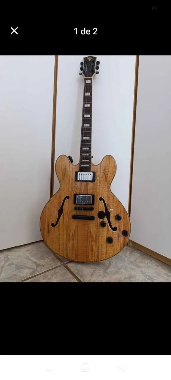 SEMI ACÚSTICA PHX AC-1 ECLIPSE