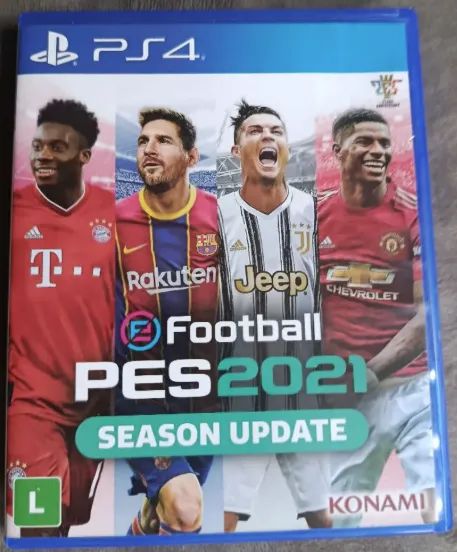 PES 2021 - CD ORIGINAL - PS 4 E PS5 Frete Grátis 