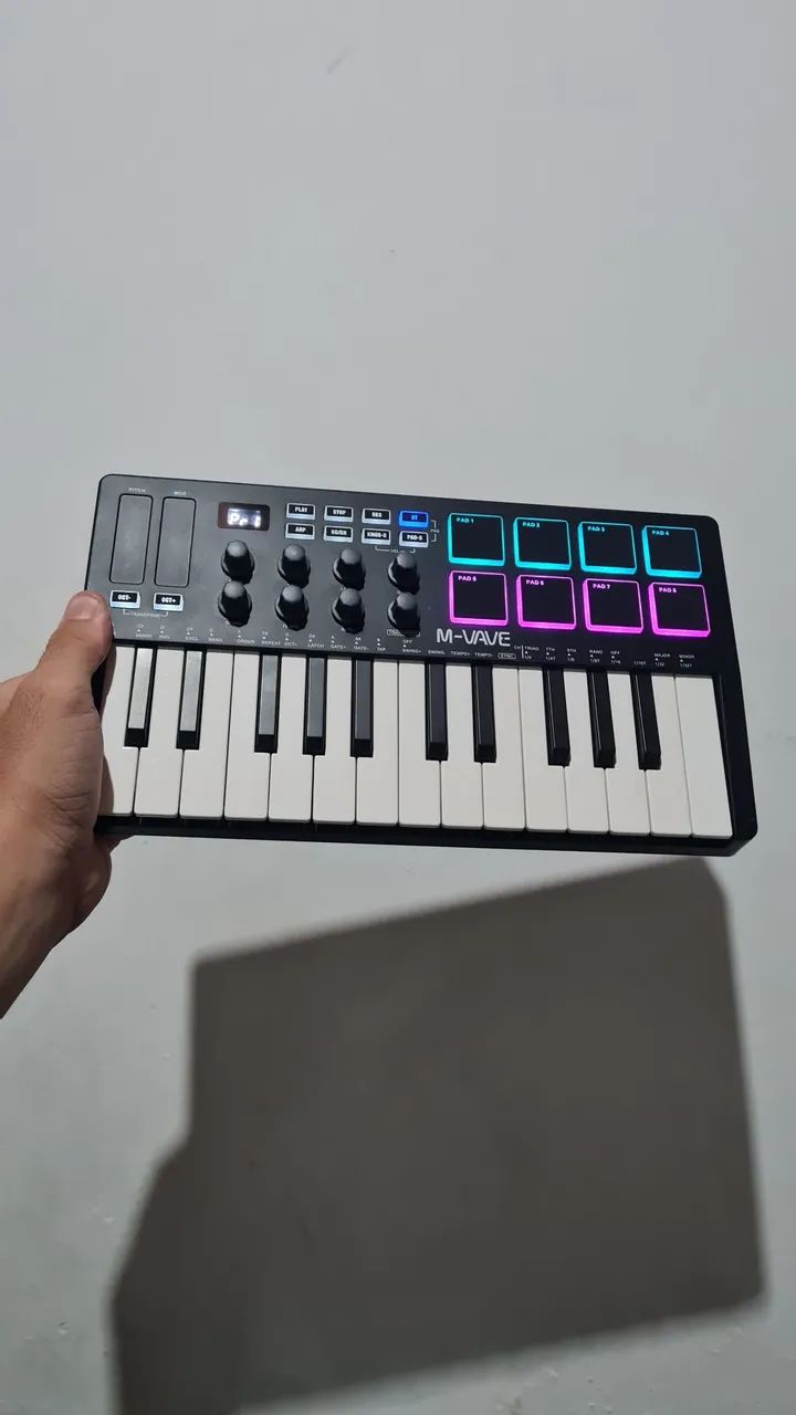 Teclado Midi M-WAVE SMK-25 