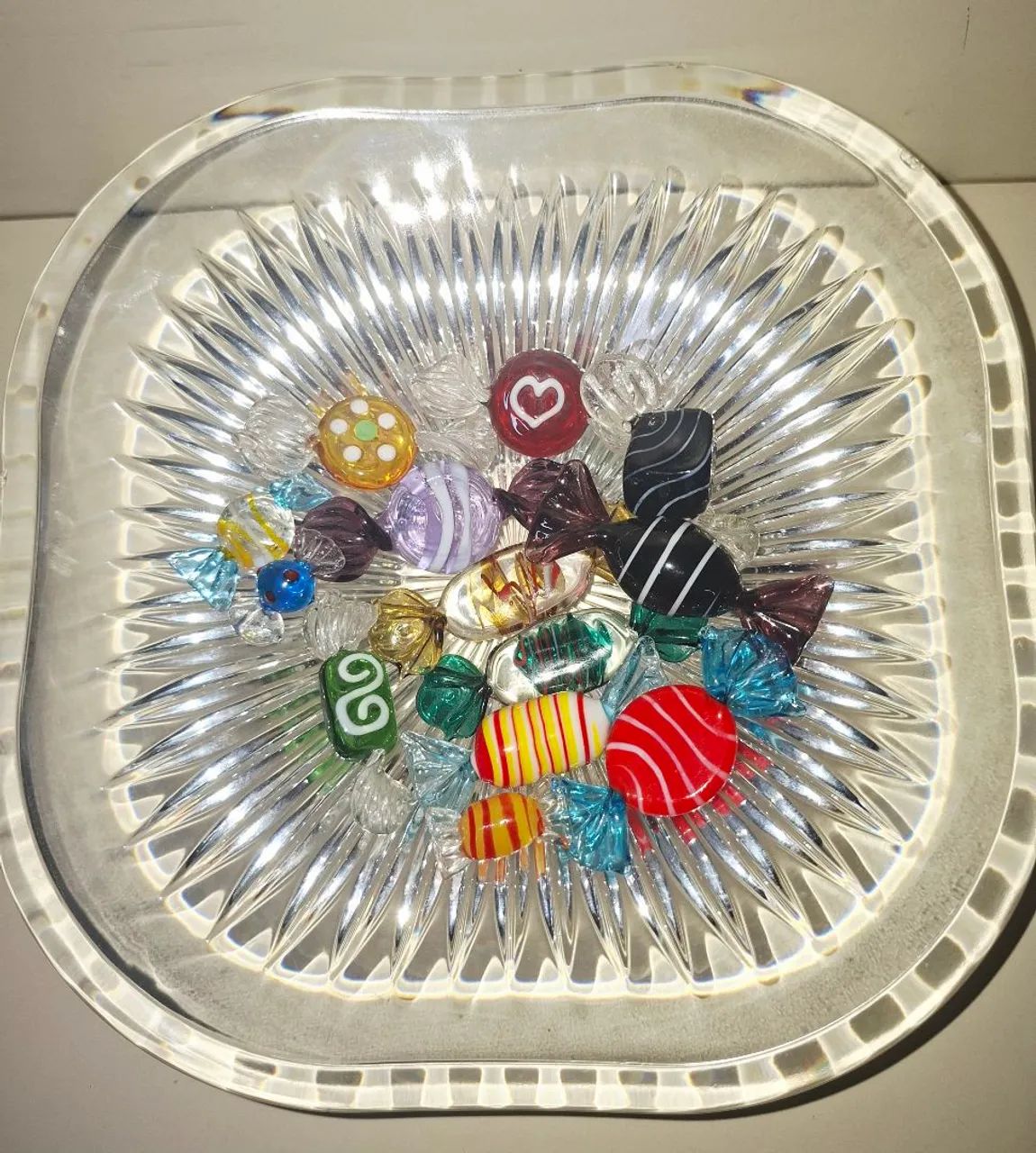Kit contendo 13 balinhas de murano  - Foto 4