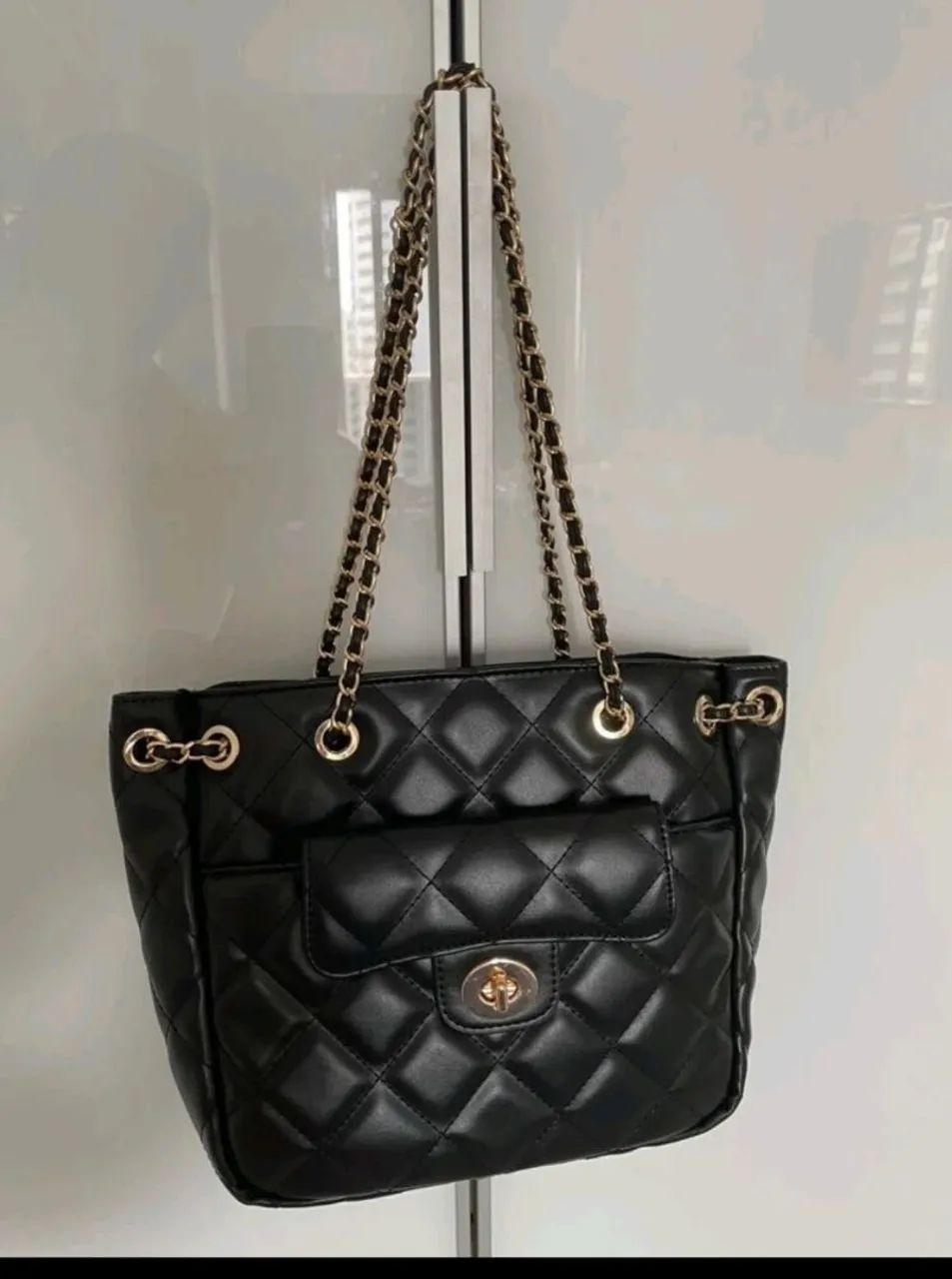 Bolsa metalassê preta