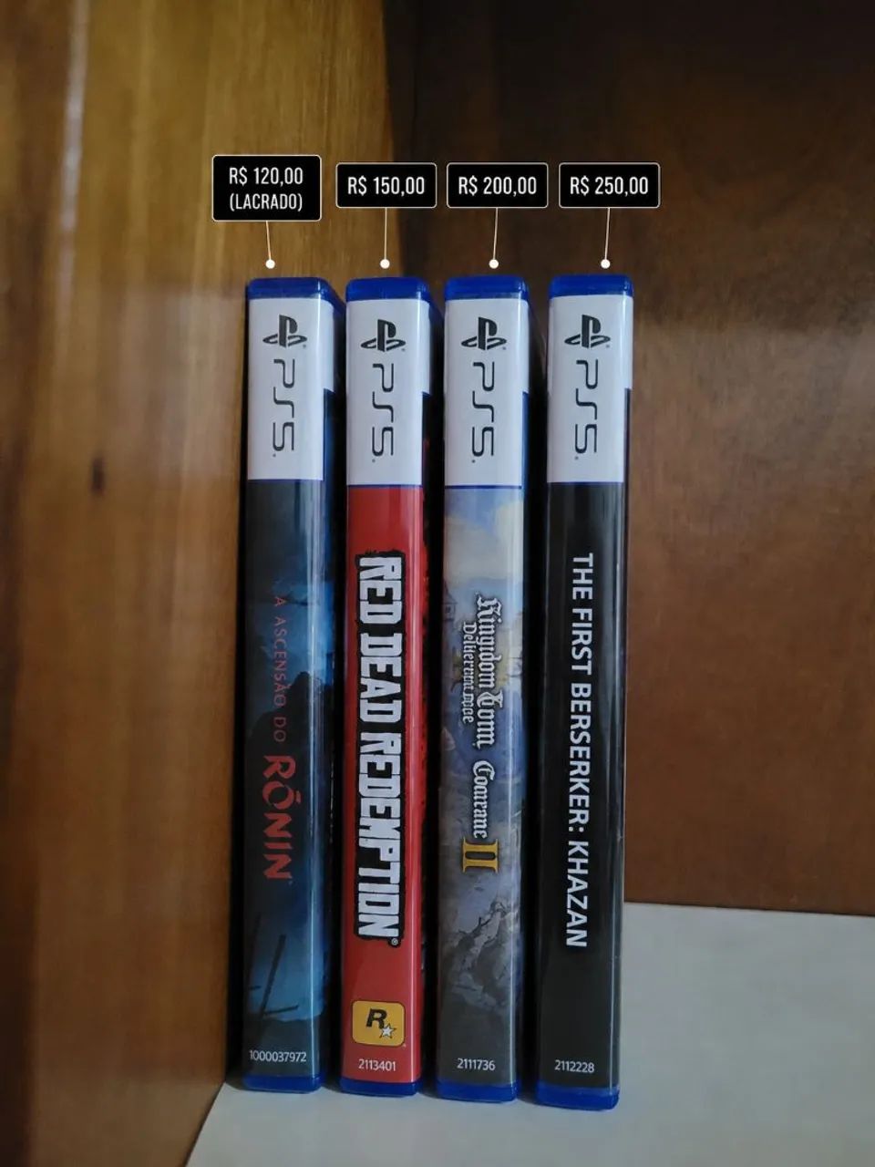 Lote de jogos ps5