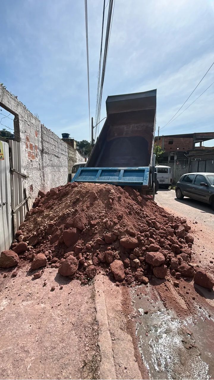 Areia lavada pedra barro pó de pedra bica corrida 