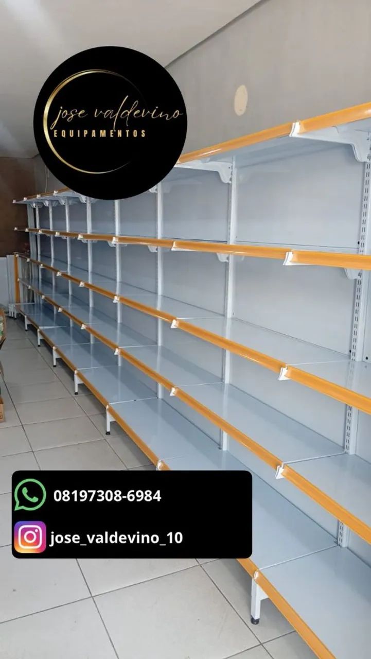 Prateleiras para supermercado - Gôndolas SA - Foto 3