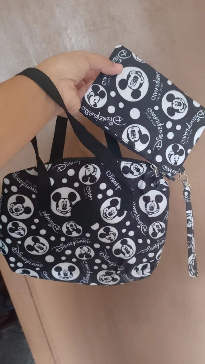 Kit Mochila Kipling Original Disney Mickey - Hong Kong Disneyland - Novo com etiqueta - Foto 3