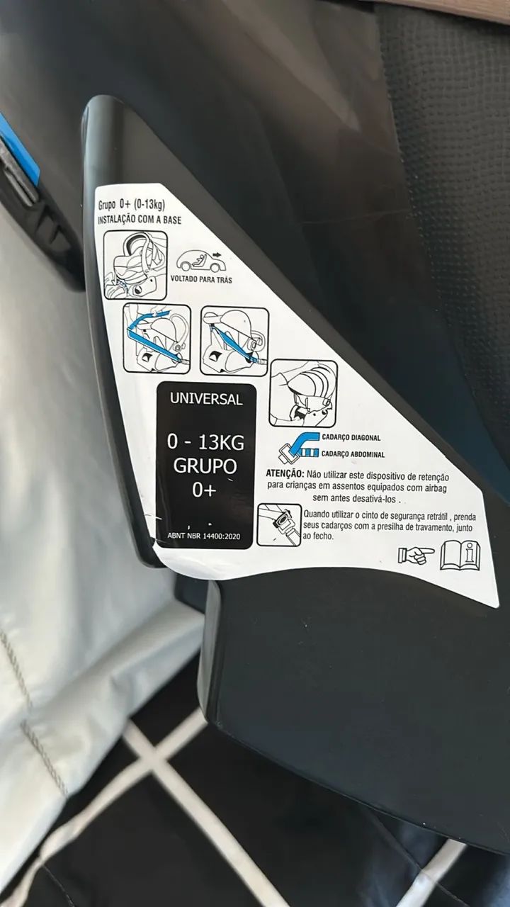 Bebê conforto Galzerano. - Foto 4