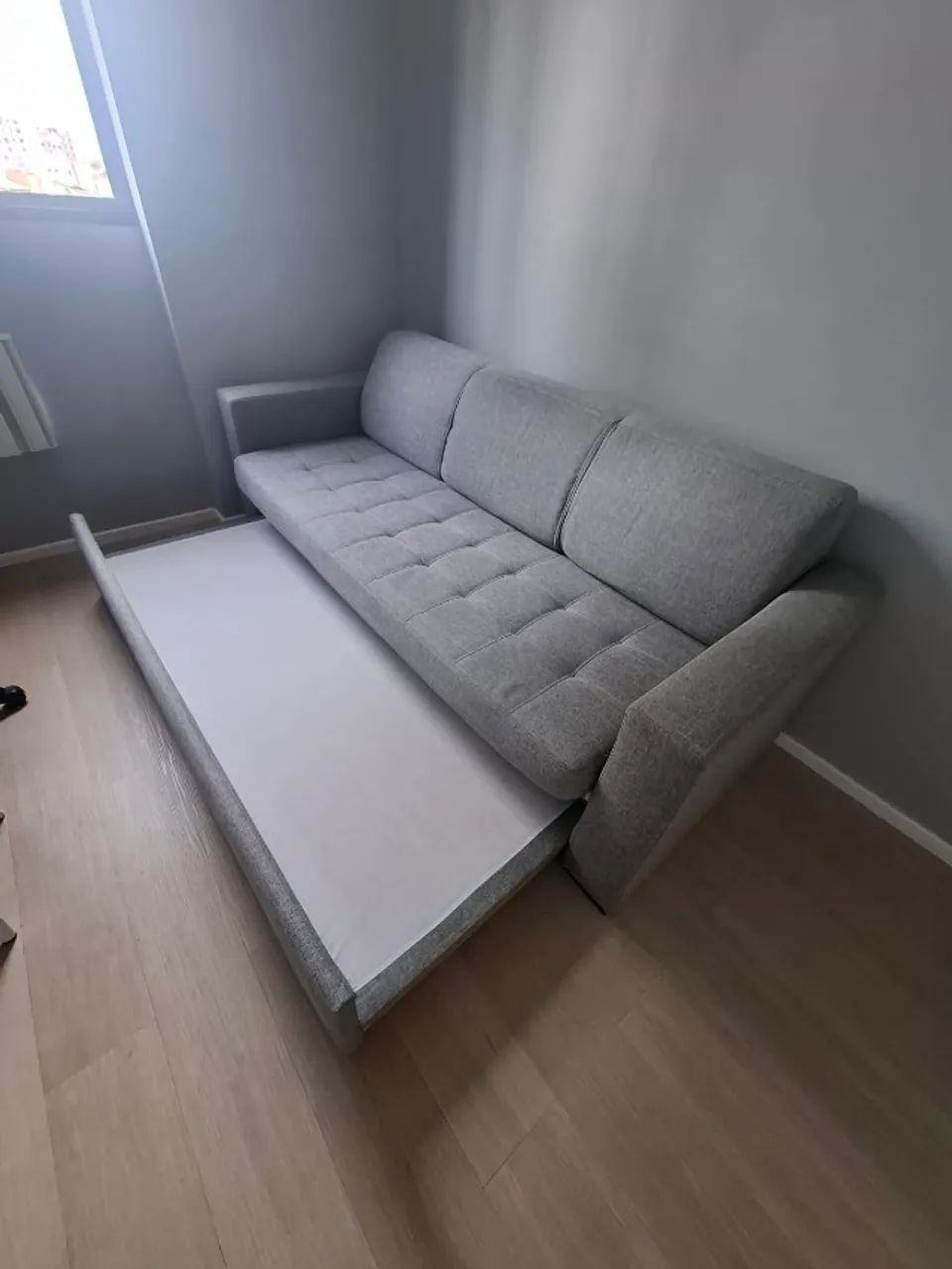 Sofá-cama 3 lugares - Excelente estado - Foto 5