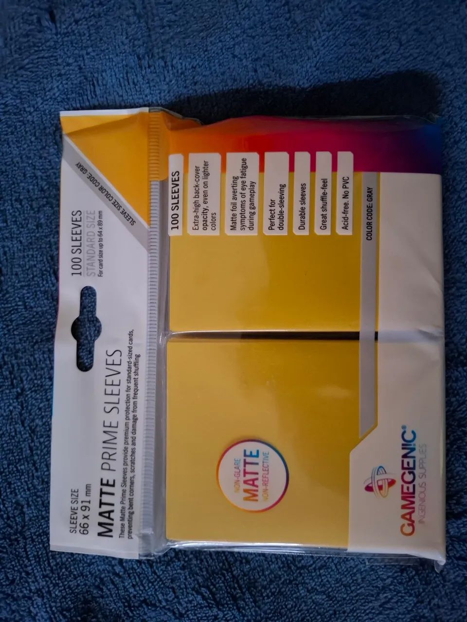 5 Pacotes de sleeves gamegenic Prime - Foto 3