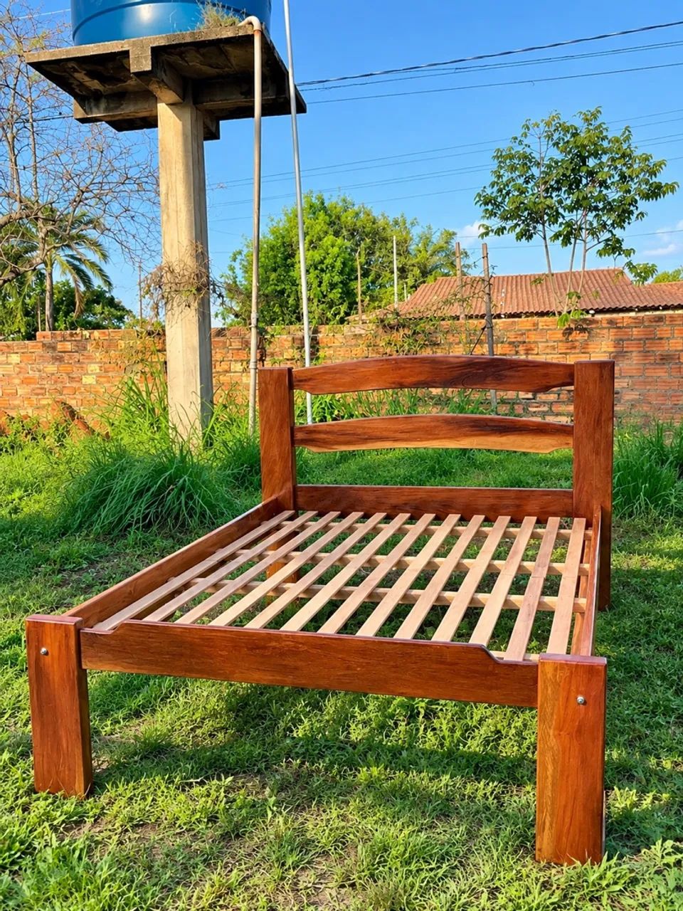 Cama de casal madeira  - Foto 2