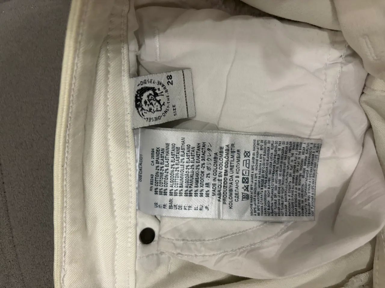 Calça jeans diesel thommer - Foto 5