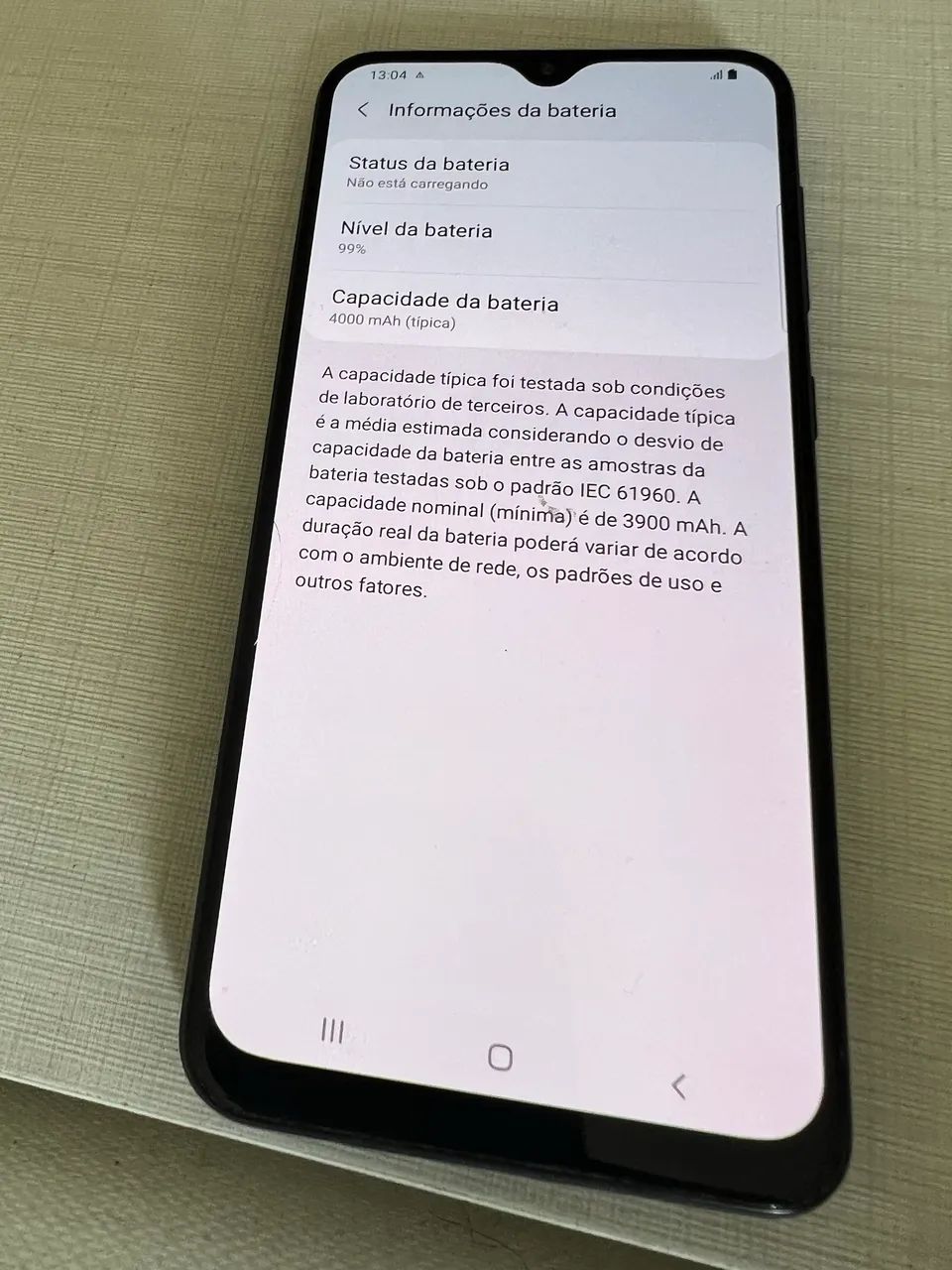 SAMSUNG A30 s   Nível de bateria 99% - Foto 2