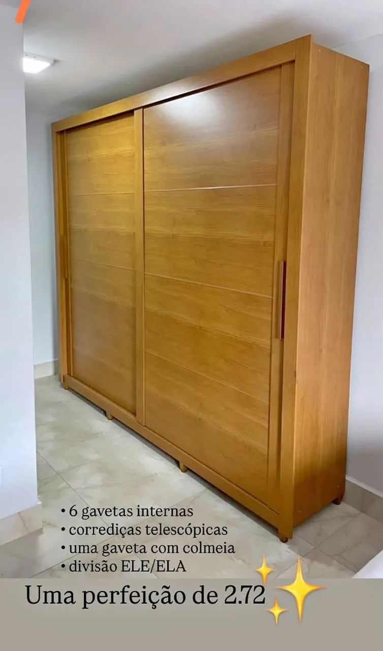 Guarda roupa 2.72m  - Foto 2
