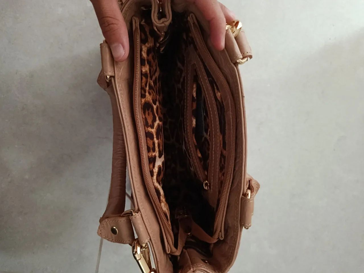 Bolsa Carmen Steffens de couro  - Foto 3