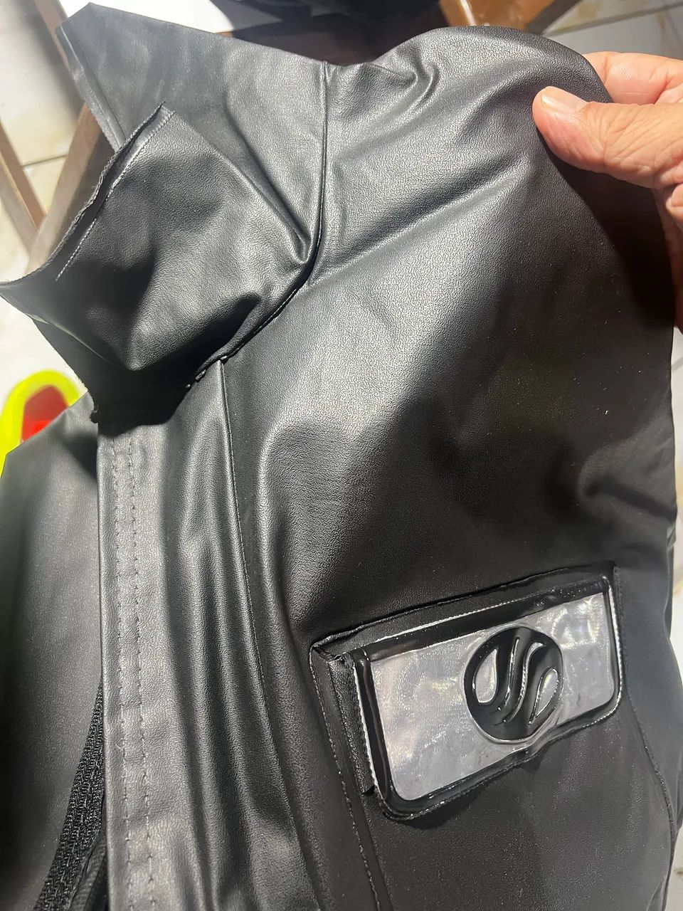 CAPA DE CHUVA MOTOCICLISTA