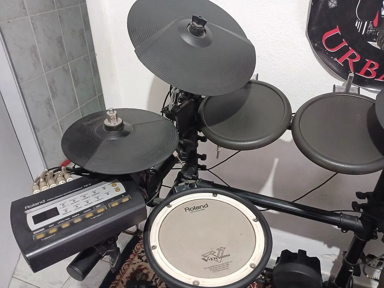 Bateria Eletrônica Holand Td3 - Foto 2