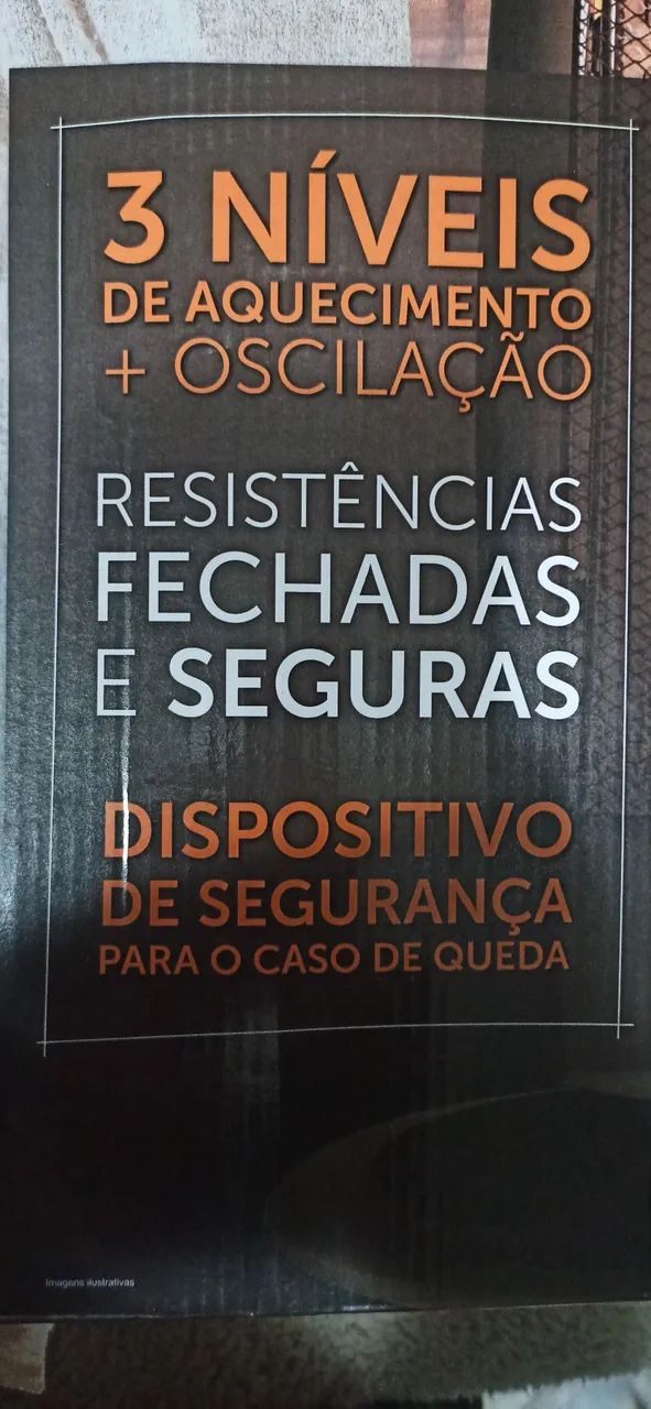 Aquecedor de ar Cadence 