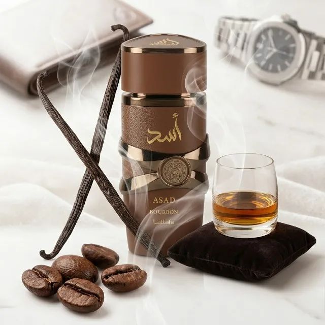 Perfume Asad Bourbon Lattafa Eau de Parfum Masculino 100ml - Foto 5