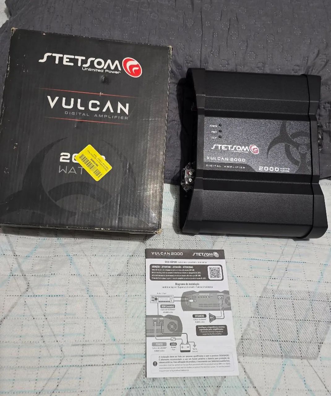 Módulo Som Stetsom Vulcan 2000 4ohms 
