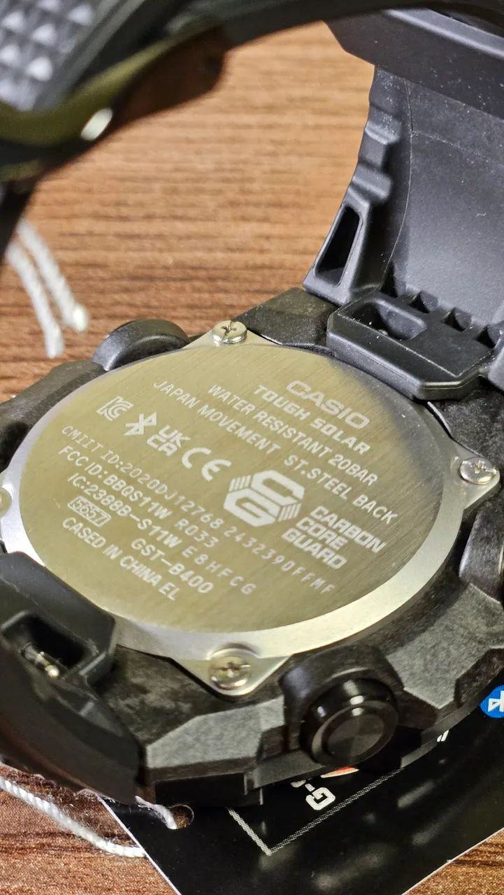 Casio G-Shock Preto GST-B400BB-1A G-Steel | Tough Solar | Bluetooth - Foto 3
