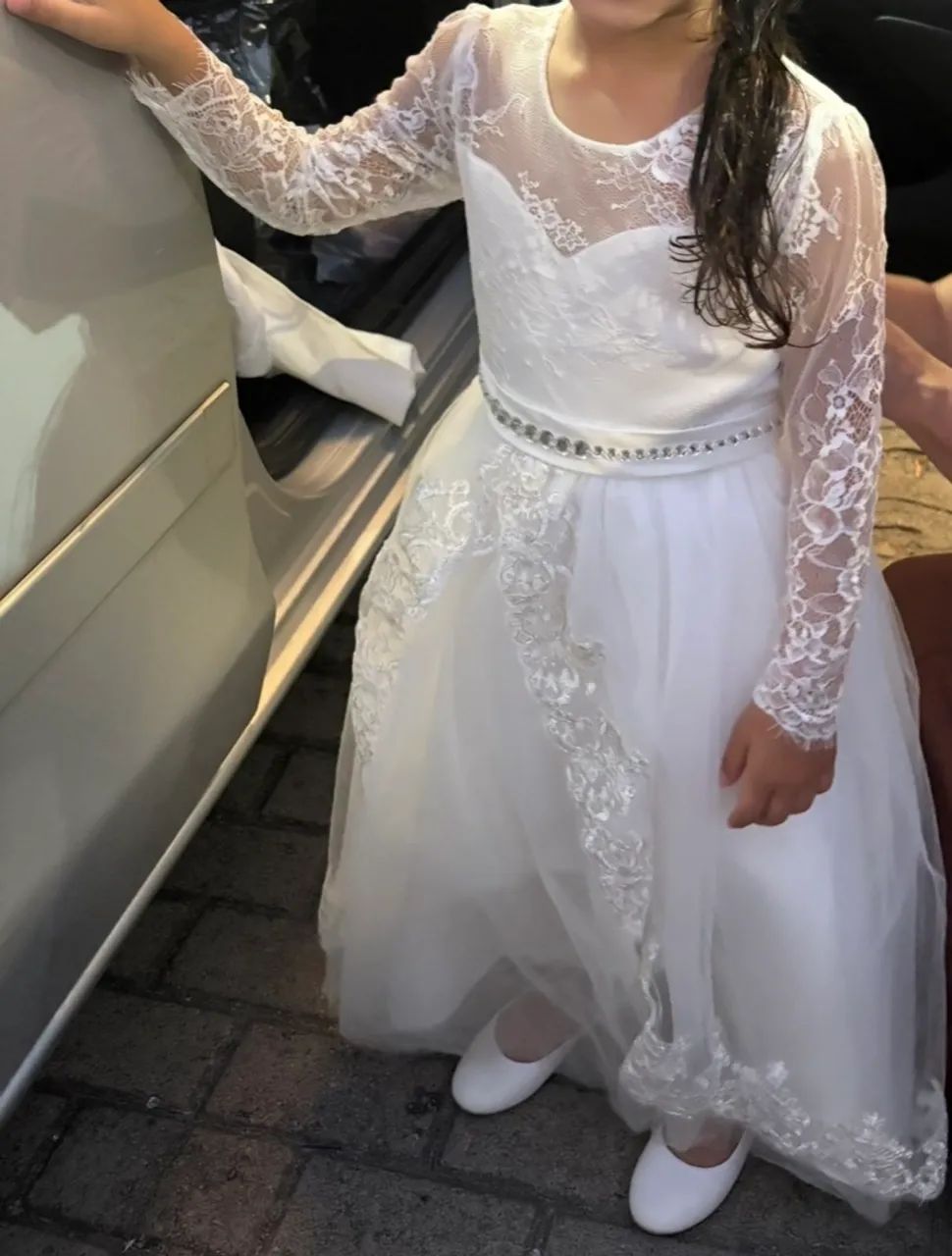 Vestido ABC , daminha  - Foto 2