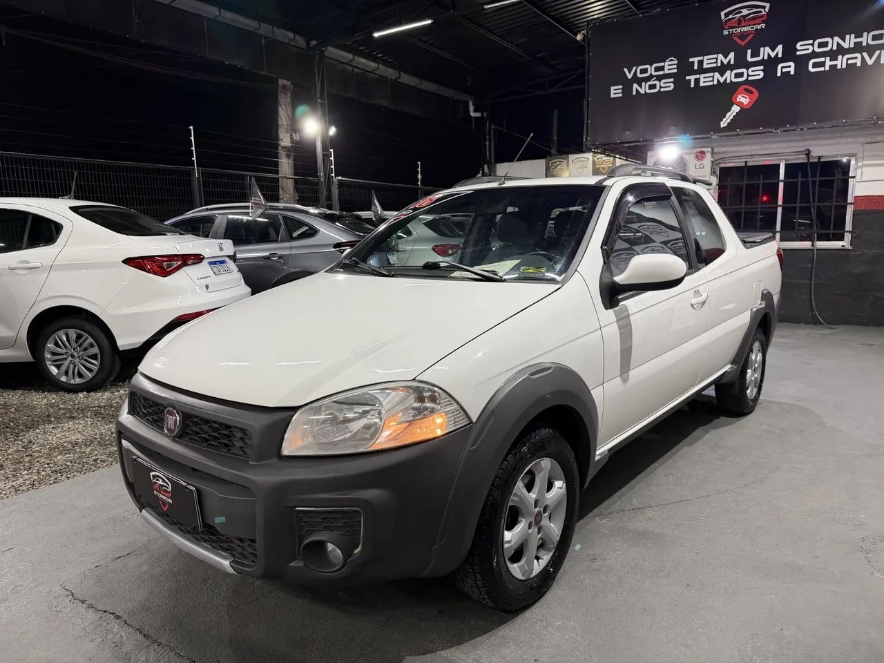 Fiat Strada Working Hard 1.4 Fire Flex 8V CD 2018 - Foto 3