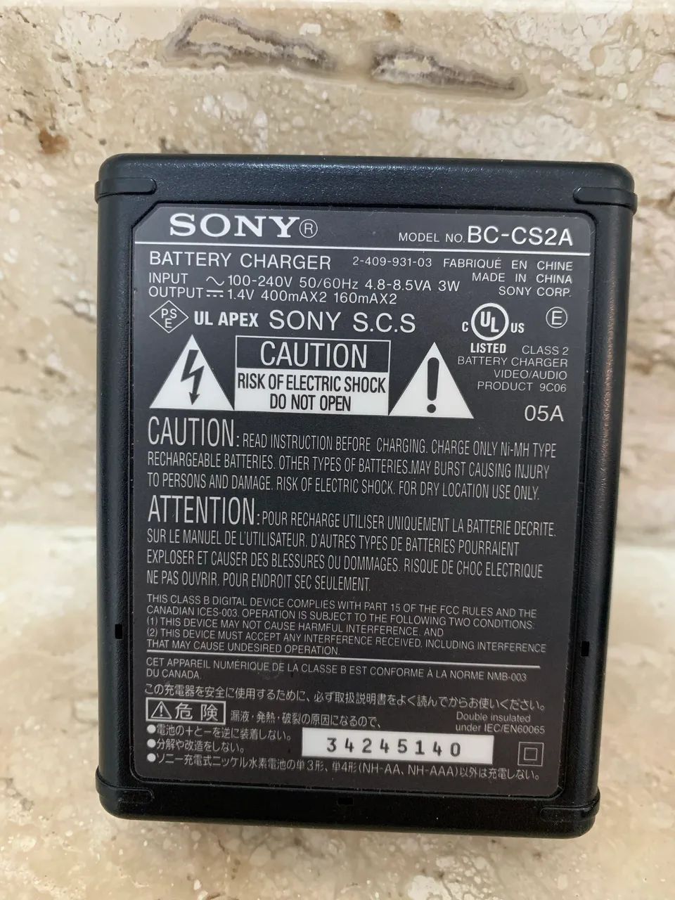 Carregador de pilhas Sony  - Foto 3