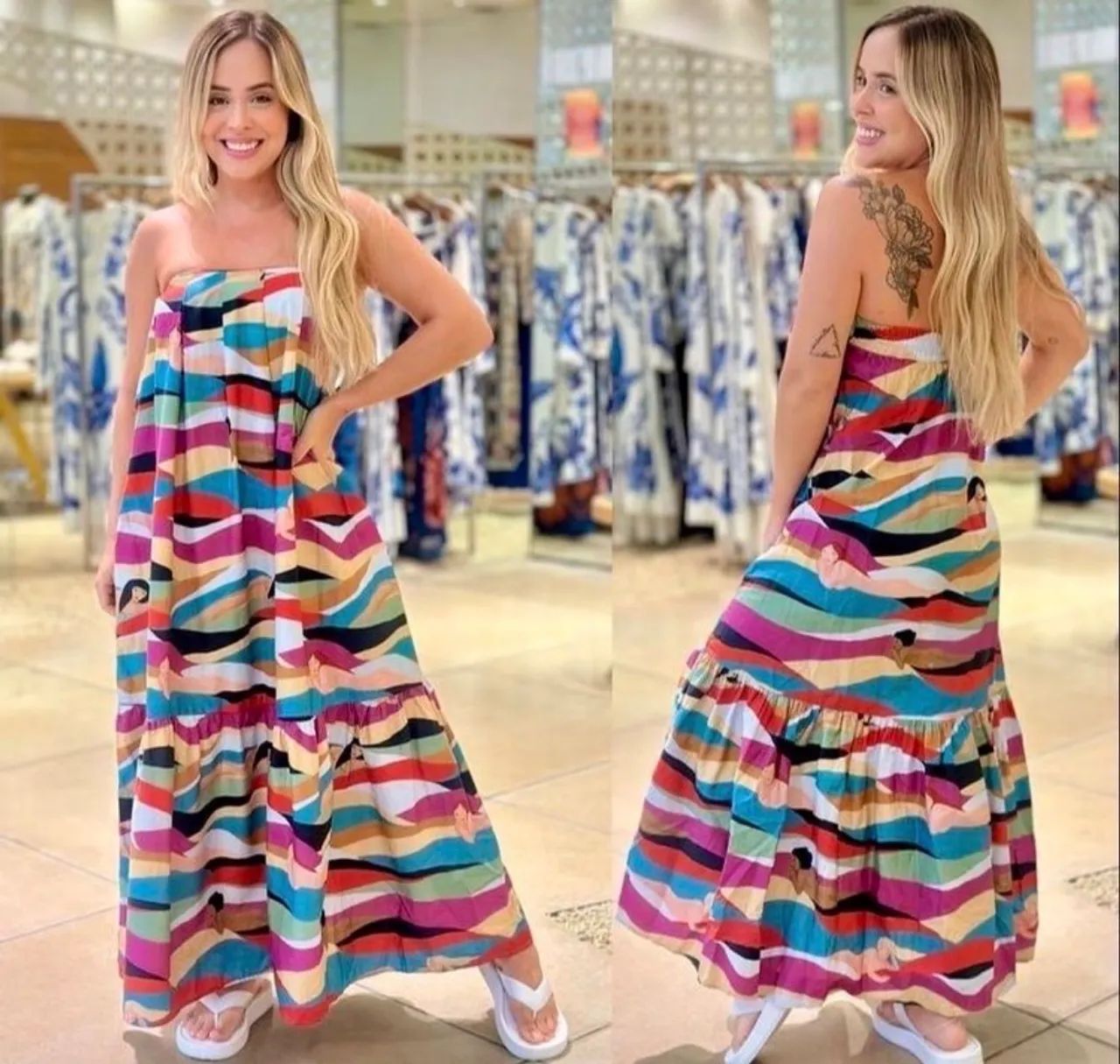 belíssimo vestido farm M - Foto 2